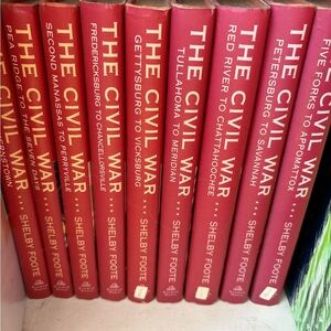 The Civil War Book Set by Shelby Foote